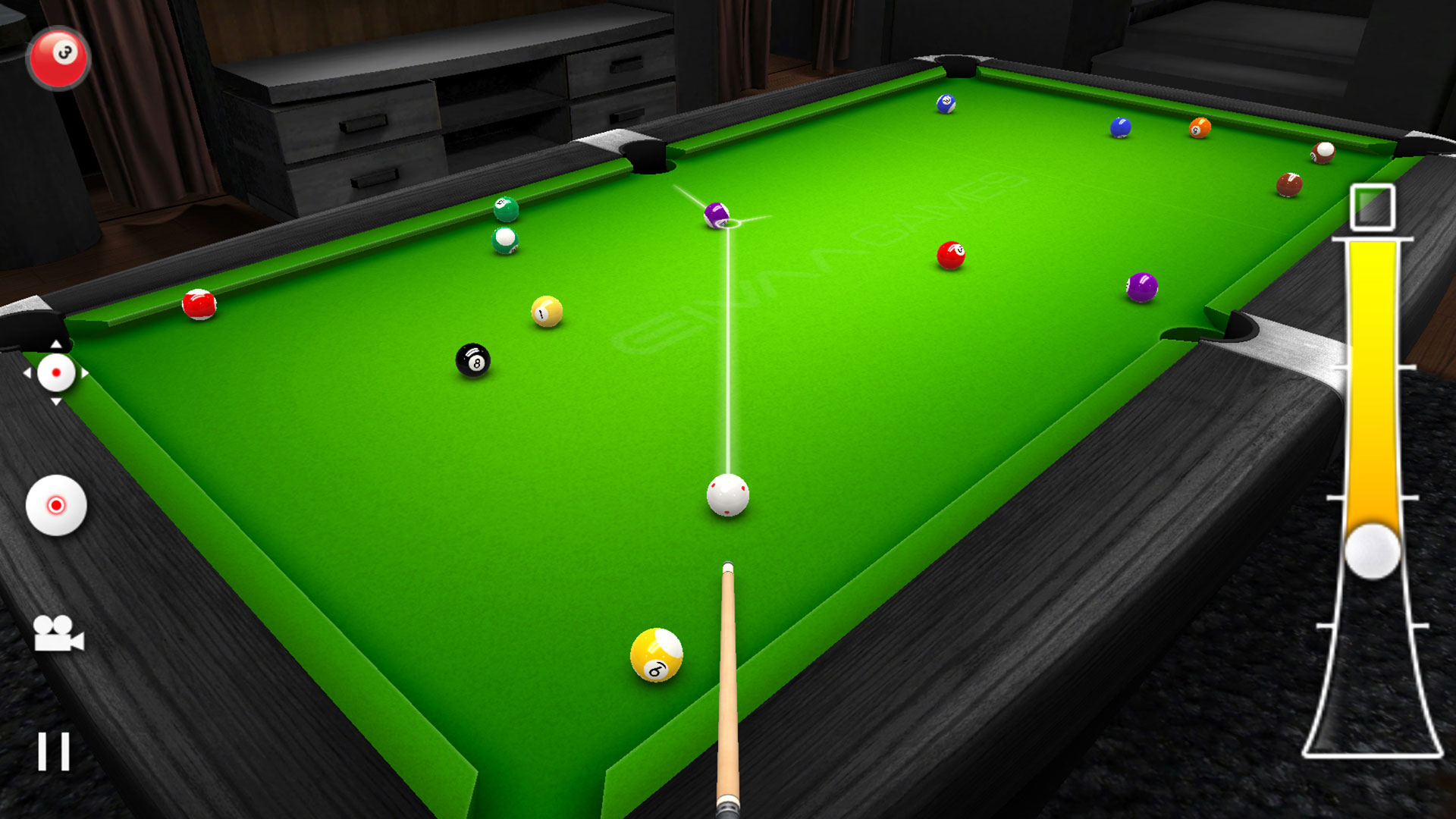 3d pool ball game online